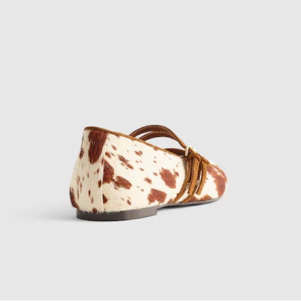 MADEWELL Leather Greta Ballet Flats - Russet Multi - Picture 4 of 13